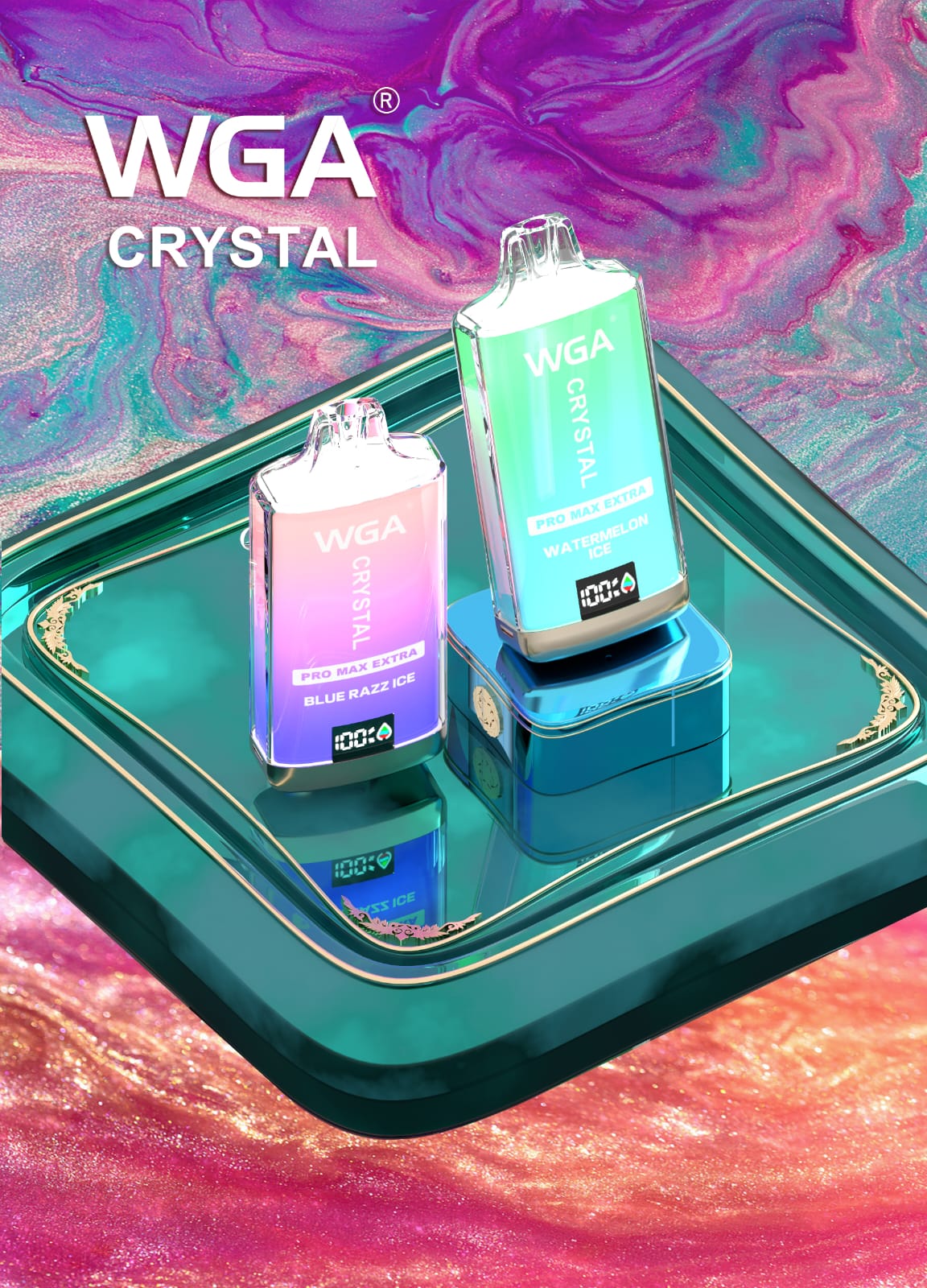 WGA The Crystal Pro Max 15000 Puffs Disposable Vape