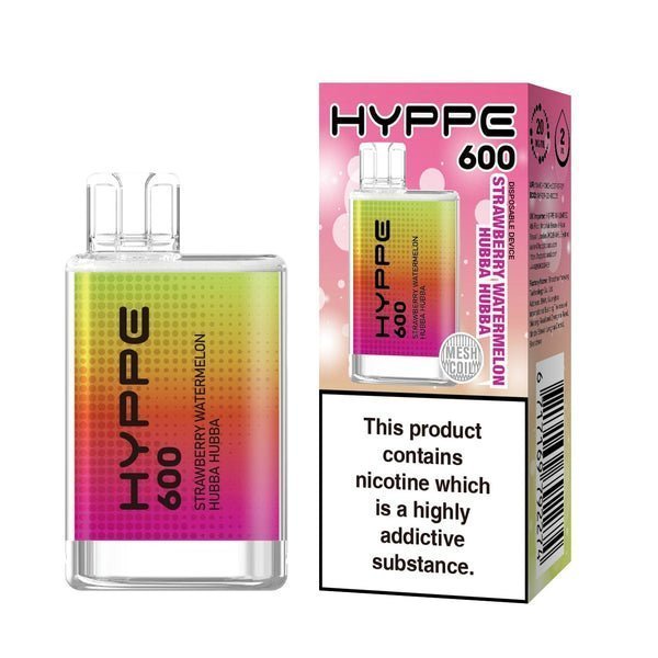 Hyppe 600 Crystal Disposable Vape Puff Pod - Box of 10 - Loco Vape UK
