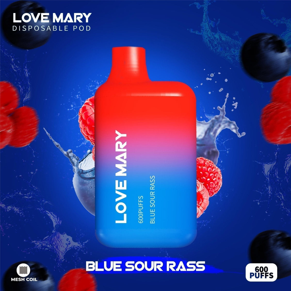 Love Mary 600 Disposable Vape Puff Pod Device - Loco Vape UK